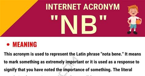 n.b meaning|NB abbreviation .